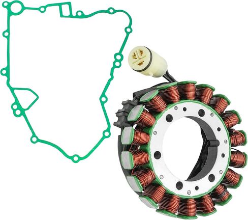 Caltric Stator and Gasket متوافق مع Arctic Cat 650 4x4 V-2 V-Twin Automatic FIS 2004 2005 2006 in Saudi Arabia