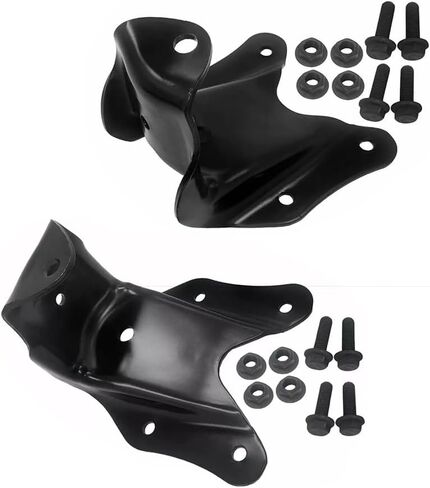 722-005 Pair Leaf Spring Hanger Rear Shackles Bracket Kit For 1980-1996 Ford Bronco F150, For 1996-2002 Ford E-250 E-350, For 1980-1997 Ford F-250 F-350, 1995-96 E-150, 96 Econoline Super Duty in Saudi Arabia