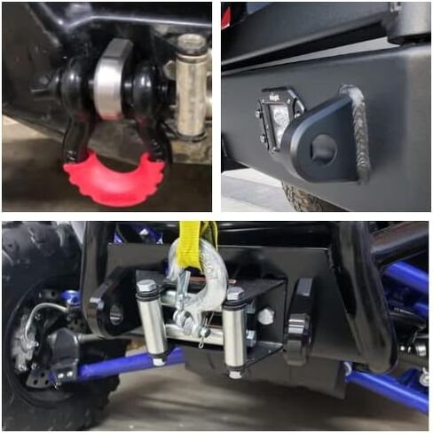 اللحام على ، D-Ring Shackle Mount 1.000 "سميكة ، 1.000" ضياء. ل pumper ، دلو الجرار ، ATV ، UTV ، مقطورة. مجموعة 2. - LY1003W in Kuwait