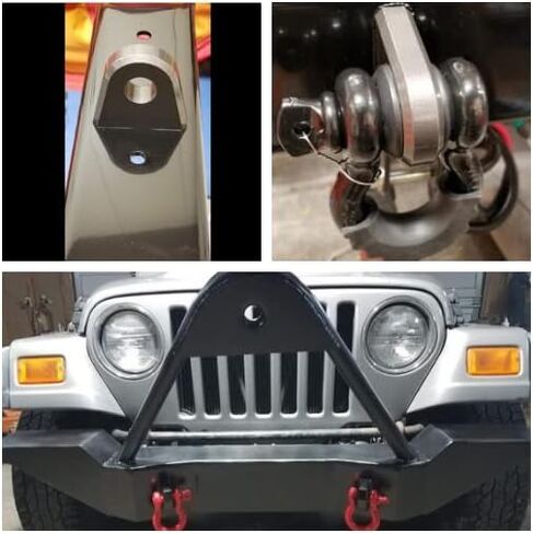اللحام على ، D-Ring Shackle Mount 1.000 "سميكة ، 1.000" ضياء. ل pumper ، دلو الجرار ، ATV ، UTV ، مقطورة. مجموعة 2. - LY1003W in Kuwait