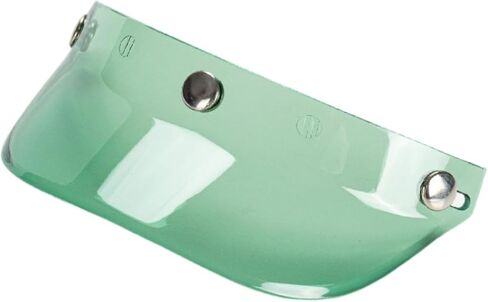 Helmet Peak Visor, Universal 3 Snap Motorbike Helmet Accessories Sun Shield Protector Replace Part for 3/4 Helmets, Green in Saudi Arabia