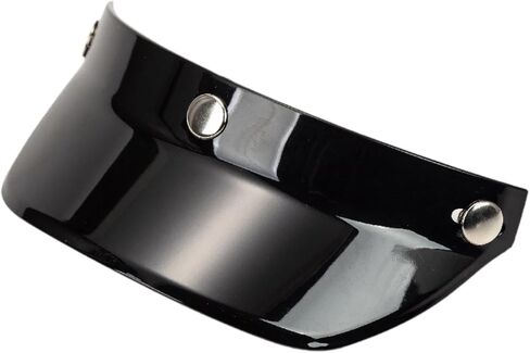 Helmet Peak Visor, Universal 3 Snap Motorbike Helmet Accessories Sun Shield Protector Replace Part for 3/4 Helmets, Green in Saudi Arabia