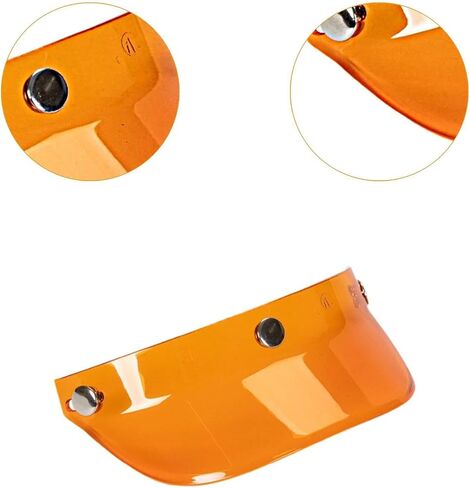 خوذة Peak Visor ، Universal 3 Snap Motorbike Helled Accessories Sun Shield Protector استبدل جزءًا من 3/4 خوذات ، أخضر in Saudi Arabia