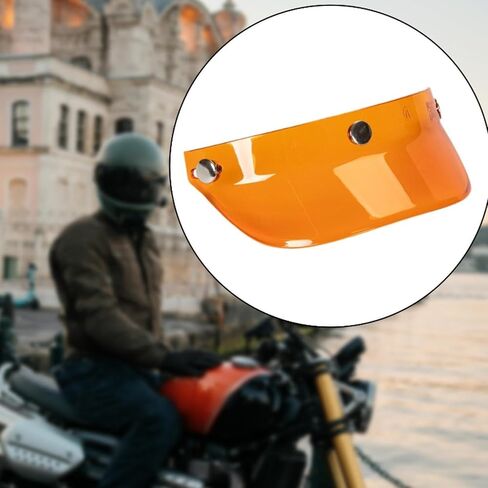 خوذة Peak Visor ، Universal 3 Snap Motorbike Helled Accessories Sun Shield Protector استبدل جزءًا من 3/4 خوذات ، أخضر in Saudi Arabia