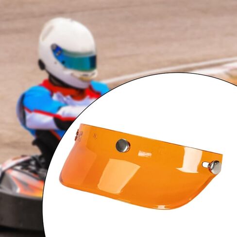 خوذة Peak Visor ، Universal 3 Snap Motorbike Helled Accessories Sun Shield Protector استبدل جزءًا من 3/4 خوذات ، أخضر in Saudi Arabia