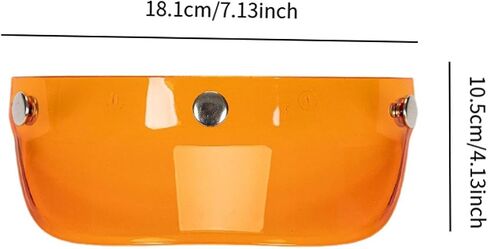 خوذة Peak Visor ، Universal 3 Snap Motorbike Helled Accessories Sun Shield Protector استبدل جزءًا من 3/4 خوذات ، أخضر in Saudi Arabia