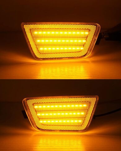 Bestview LED Side Marker Light Assembly ، مصابيح الوفير الأمامية متوافقة مع Chevy Cruze 2011 2012 2013 2014 ، Driver & Passenger Side ، Len White Smoked Len. in Saudi Arabia