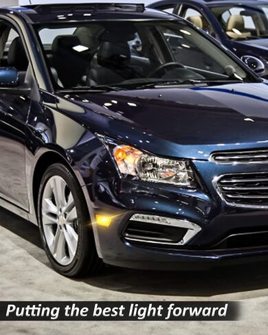 Bestview LED Side Marker Light Assembly ، مصابيح الوفير الأمامية متوافقة مع Chevy Cruze 2011 2012 2013 2014 ، Driver & Passenger Side ، Len White Smoked Len. in Saudi Arabia
