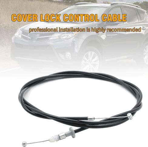 5363042060 Hood Latch Lock Control Cable, Replacement for Toyota RAV4 L Sport 2.4L 2005 Base 2.0L 2001-2003 Base 2.4L 2004 2005 Base L 2.4L 2004, Replaces 53630-42060 in Saudi Arabia