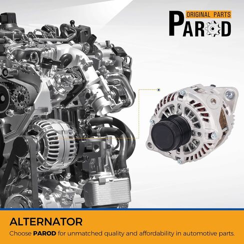POROD ANDLINATOR 12V 115A FIT لعام 2011-2013 Chrysler 200 ، 2007-2010 SEBRING ، 2008-2013 Avenger ، 2007-2012 CALIBER in Saudi Arabia