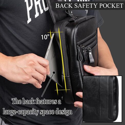 Tactical Sling Bag for Men - Concealed Carry Bag for Men - Small Tactical Backpack - Mens Fanny Pack Crossbody in Saudi Arabia