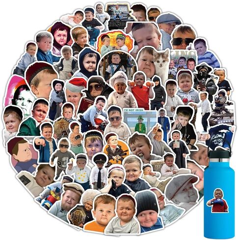 100pcs Elon Musk Stickers Pack for Water Bottles，Funny Musk Decals for Teens，Vinyl Waterproof Sticker for Laptop，Phone，Hard Hat，Skateboard，Scrapbooking，Gifts for Kids/Adults in Saudi Arabia