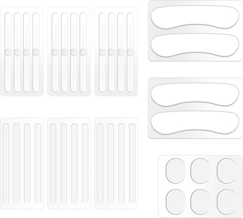 34 Pcs Silicone High Heel Cushion Inserts, Shoe Strap Grip Sling Backs Foot Support Sticker Anti Slip Sandals Gel Protector Strips for Women Men Sports Sneakers in Kuwait