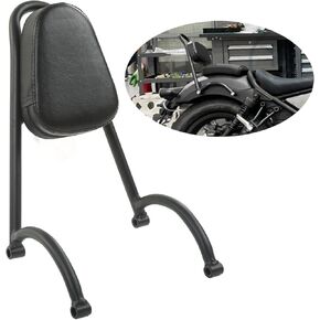 Motorcycle Sissy Bar, Motorcycle Rear Passenger Back Rest PU Leather Backrest Support Cushion Passenger Backrest Sissy Bar Pad Cushion for CMX300 CMX500 in Kuwait