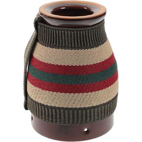 Cup Ceramic Burner Holder Moxa Box Scraping Can Moxa Cone Burning Tool with Storage Pouch and Net in Kuwait