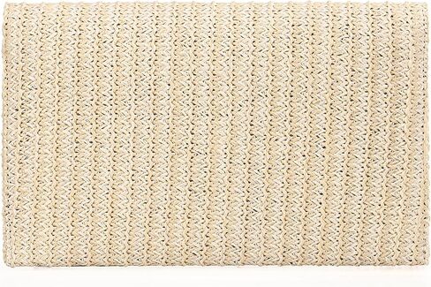 Summer Woven Straw Clutch Purse for Women,Elegant Beach Crossbody Bag, Boho Evening Handbag in Kuwait