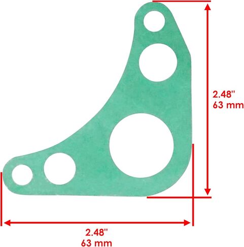 Caltric Cylinder Right Left Head Side Gasket Compatible with Honda TRX90X 2009 2010 2011 2012-2019 / Sportrax 90 TRX90 TRX90EX 1993-2008 in Saudi Arabia