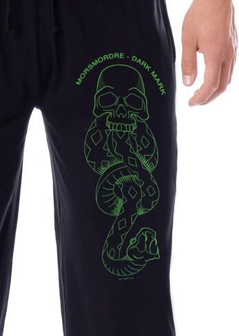 INTIMO Harry Potter Mens' Death Eaters Dark Mark Sleep Jogger Pajama Pants in Saudi Arabia