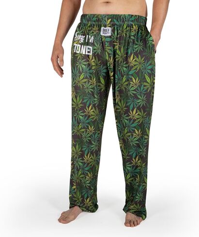 BRIEF INSANITY Lounge Pajama Pants - Comfy Lightweight Unisex Bottoms with Pockets - Soft Luxury Loungewear for Men & Women in Saudi Arabia