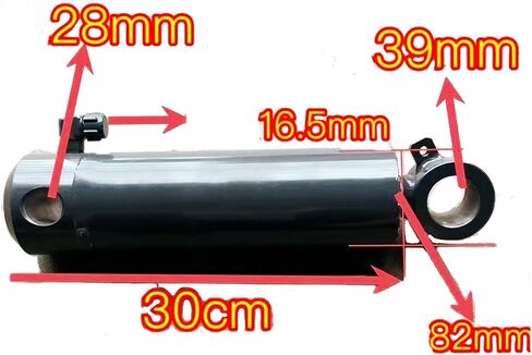 Cylinder Rear Lifting 3K061-94610 3K06194610 3K061-94612 3K06194612 Compatible for Kubota M954K Tractor in Kuwait