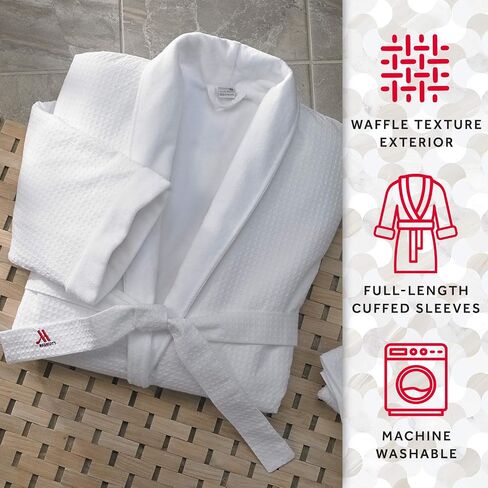Marriott Waffle Shawl Robe in Saudi Arabia