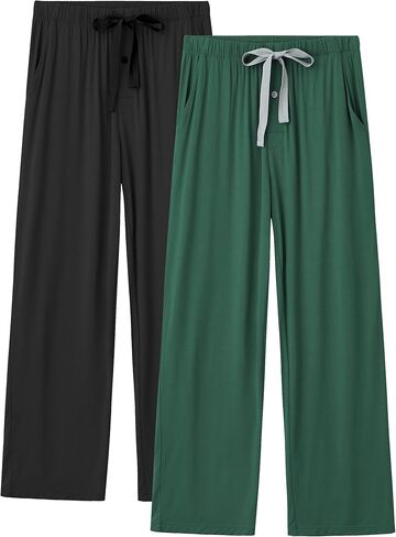 راجع رجال بيجاما سروال الخيزران رايون ناع in Kuwait