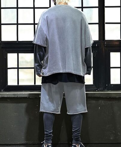 Mens Tracksuit Short Sleeve Tshirts and Shorts Set 2 Piece Outfits Casual Sweatsuits with Pocket in Kuwait