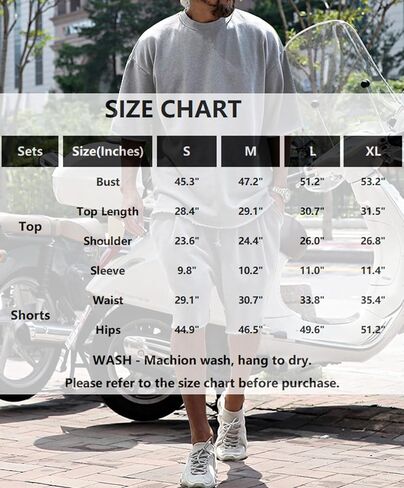 Mens Tracksuit Short Sleeve Tshirts and Shorts Set 2 Piece Outfits Casual Sweatsuits with Pocket in Kuwait