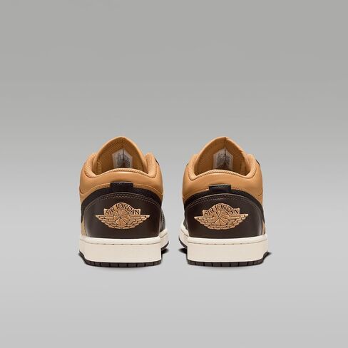 Air 1 Low SE Men's Shoes (HQ3603-201, Flax/Baroque Brown/Vintage Coral/Black) Size 8.5 in Saudi Arabia