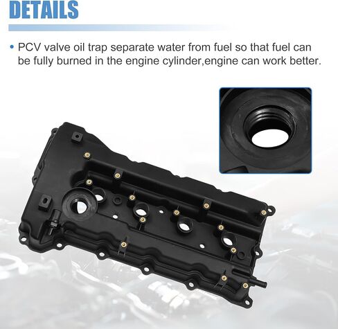 غطاء صمام محرك Uxcell غلاف صمام الروك لـ Hyundai Sonata 2011-2015 لـ Hyundai Tucson 2010-2013 No.24102g100 in Saudi Arabia