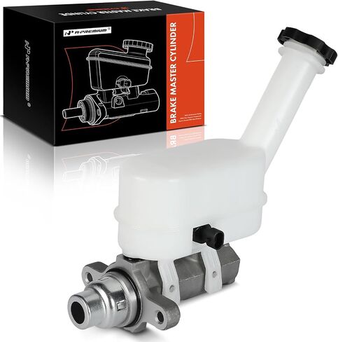 A-Premium Brake Master Cylinder مع خزان متوافق مع Buick و Chevy و GMC و Saturn-Acadia 07-2016 ، Acadia Limited 17 ، Enclave 08-17 ، Travers 09-17 ، Outlook 07-10-يحل محل 1333383 in Kuwait