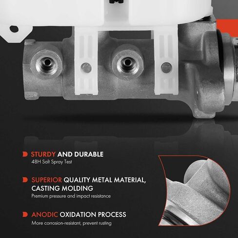 A-Premium Brake Master Cylinder مع خزان متوافق مع Buick و Chevy و GMC و Saturn-Acadia 07-2016 ، Acadia Limited 17 ، Enclave 08-17 ، Travers 09-17 ، Outlook 07-10-يحل محل 1333383 in Kuwait