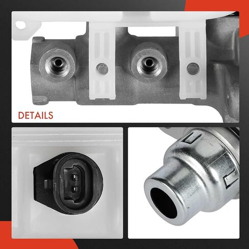 A-Premium Brake Master Cylinder مع خزان متوافق مع Buick و Chevy و GMC و Saturn-Acadia 07-2016 ، Acadia Limited 17 ، Enclave 08-17 ، Travers 09-17 ، Outlook 07-10-يحل محل 1333383 in Kuwait