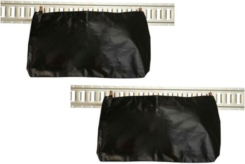 Mytee Products 2 Pack Etrack Storage Bag with Spring Fittings, 14" x 24" | Insert into E Track Horizontal/Vertical Rail Slots |Storage Bag for Strap, Hooks, and E-Track Accessories in Truck, WLL 50lbs in Saudi Arabia
