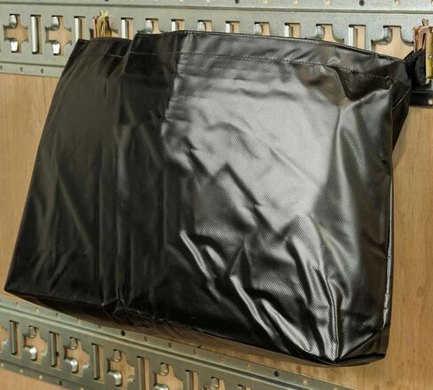 Mytee Products 2 Pack Etrack Storage Bag with Spring Fittings, 14" x 24" | Insert into E Track Horizontal/Vertical Rail Slots |Storage Bag for Strap, Hooks, and E-Track Accessories in Truck, WLL 50lbs in Saudi Arabia
