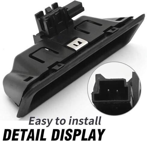 51247118158 Boot Trunk Handle Release Switch, Replacement for BMW 1 3 5 Series X6 X5 X1 E60 E90 E91 E92 E93 E70 E71, Replaces 51-24-7-118-158 7118158 in Saudi Arabia
