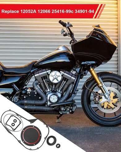 طقم الغطاء الأساسي طقم مناسبة لهارلي ديفيدسون دينا FXD FLSTF FXST TWIN CAM BAGGER TOURING 1999-2006 ، طقم حشية طقم استبدال 12052A 12066 25416-99C 34901-94 in Saudi Arabia