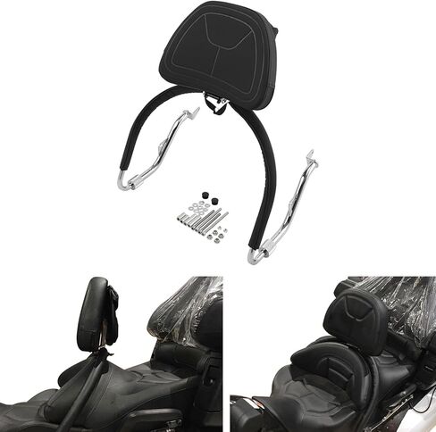 XMT-MOTO Driver Sissy Bar Backrest Fit For Honda Goldwing GL1800 GL 1800 2001-2016 in Saudi Arabia