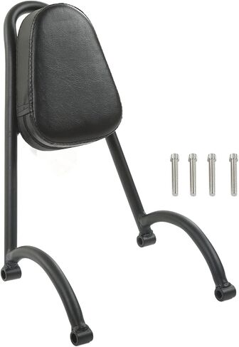 Motorcycle Sissy Bar, Motorcycle Rear Passenger Back Rest PU Leather Backrest Support Cushion Passenger Backrest Sissy Bar Pad Cushion for CMX300 CMX500 in Saudi Arabia