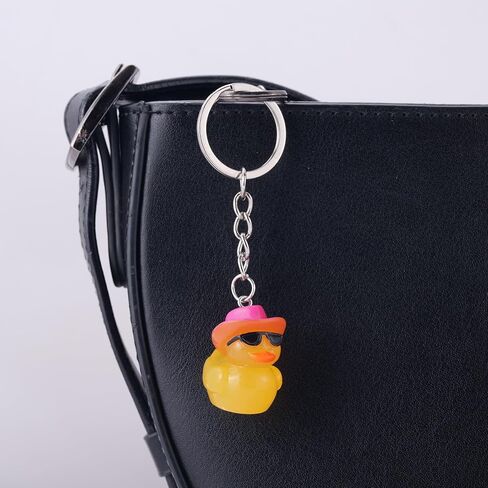 Lucky Duck Keychain – Good Luck Gift for New Job, Women, Friends – Inspirational Positive Keyring, Thinking of You Gift in Saudi Arabia