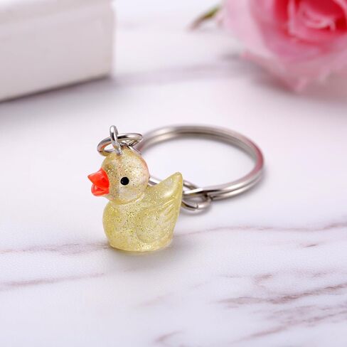 Lucky Duck Keychain – Good Luck Gift for New Job, Women, Friends – Inspirational Positive Keyring, Thinking of You Gift in Saudi Arabia