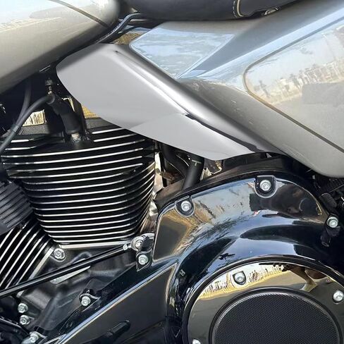 Hdbubalus Mid Frame Deplectors Heat Shields Deflector Fit for Harley Street Glide Road Glide Flhx Fltrx Fltrxstse 2024-Later (Chrome) in Saudi Arabia