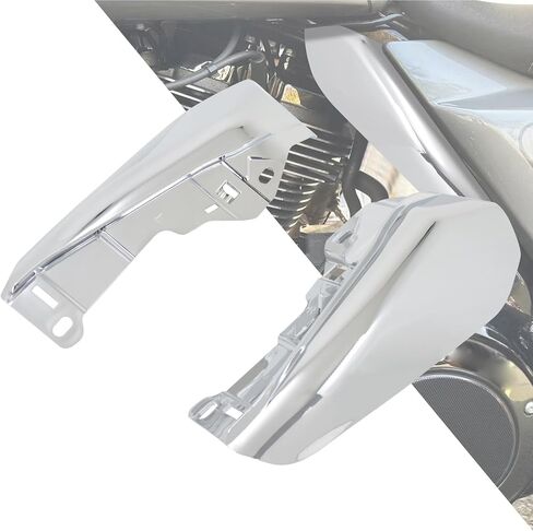 Hdbubalus Mid Frame Deplectors Heat Shields Deflector Fit for Harley Street Glide Road Glide Flhx Fltrx Fltrxstse 2024-Later (Chrome) in Saudi Arabia