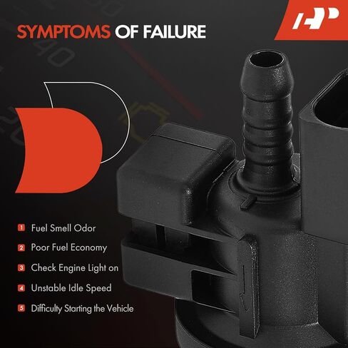 A-Premium Vapor Canister Purge Solenoid Valve Compatible with Volkswagen Jetta, Passat, Golf R, Beetle, Touareg, Eos, GTI & Audi A4, Q7, A6, TT, Q7, R8, A4 Quattro, A6 Quattro, RS4, RS5, S5, S6 in Saudi Arabia