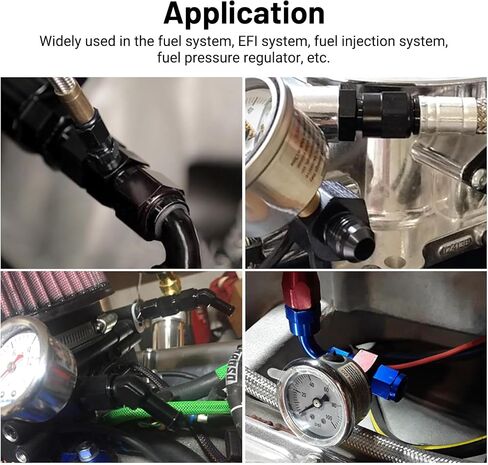 Evil Energy 6an Male to 6an Male Flare Union Acpler مع 1/8 NPT Port Adapter in Saudi Arabia
