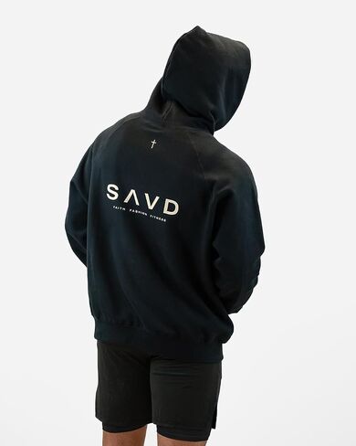 Christian Oversized Hoodie - Faith-Based Sweatshirt for Men & Women, John 3:16 Bible Verse, Premium Cotton Blend in Saudi Arabia