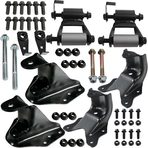 722-018 722-077 722-075 Real Leaf Spring Forward Rearward Hangers and Shackles For 1999-2007 Ford Excursion F250 F350 Super Duty in Saudi Arabia
