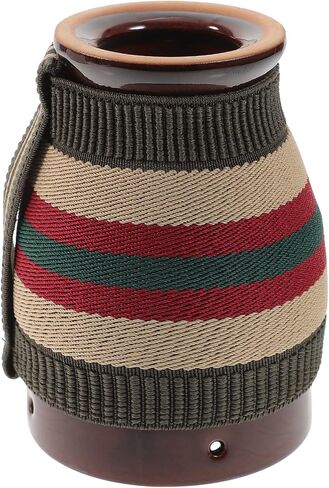 Cup Ceramic Burner Holder Moxa Box Scraping Can Moxa Cone Burning Tool with Storage Pouch and Net in Saudi Arabia