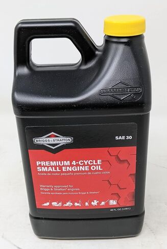 Genuine Briggs & Stratton 30W Engine Oil - 66 Oz. 100028 & 100005 and Fuel Treatment in Saudi Arabia