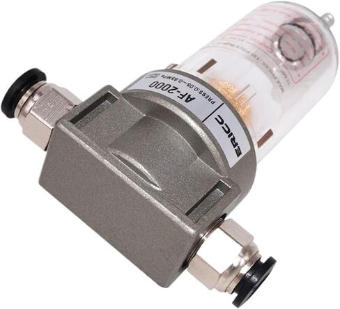 AF2000 air Oil Water Separator air Compressor Spray Paint air Gun Filter Single Component Drainage(with 12mm Fittings) in Saudi Arabia